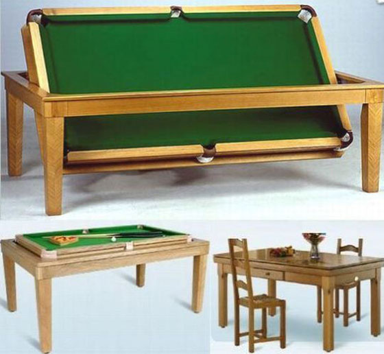 Dining Table Pool Table
