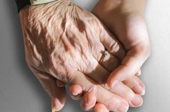 Elderly Hand Holding
