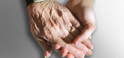 Elderly Hand Holding