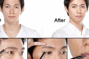 South Korean Men Like Wearing Makeup