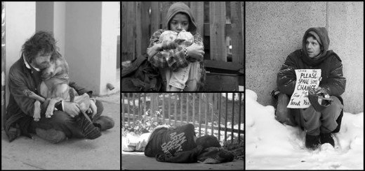 homeless people