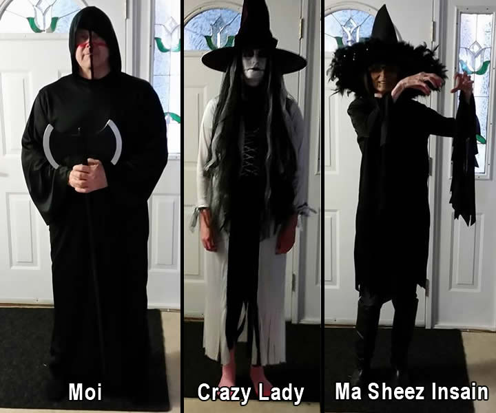 3 Halloween Costumes