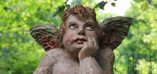 Angel Statue Thinking