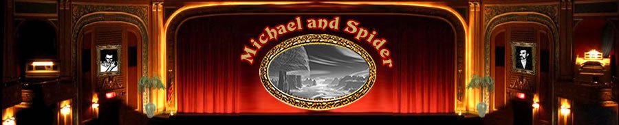 Michael and Spider Website Banner