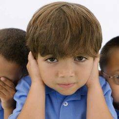 Children See Hear Speak No Evil - Funny Kids