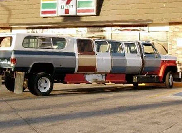 a redneck's limousine