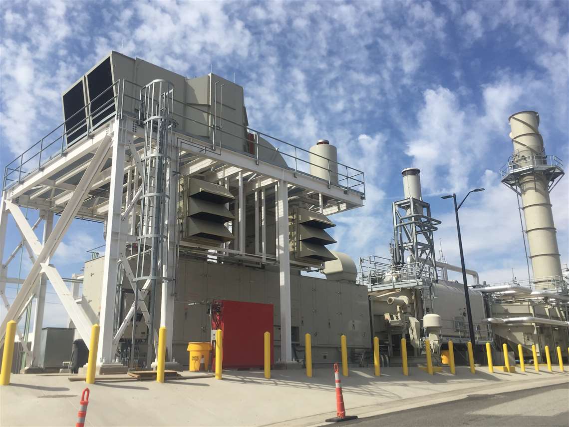 a fuel powered electrical generating station
