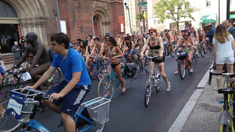 people riding bicycles