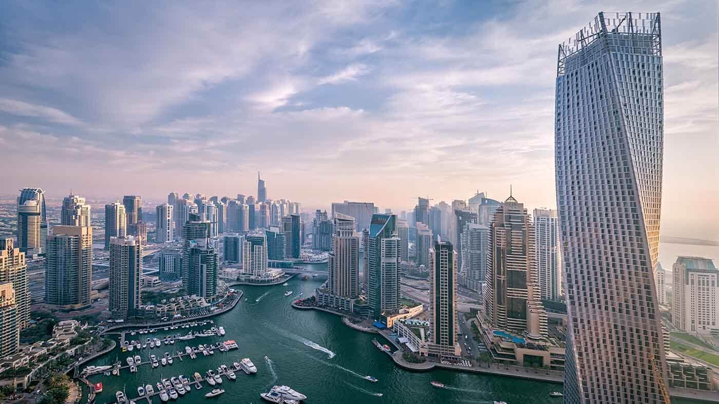 the city of Dubai