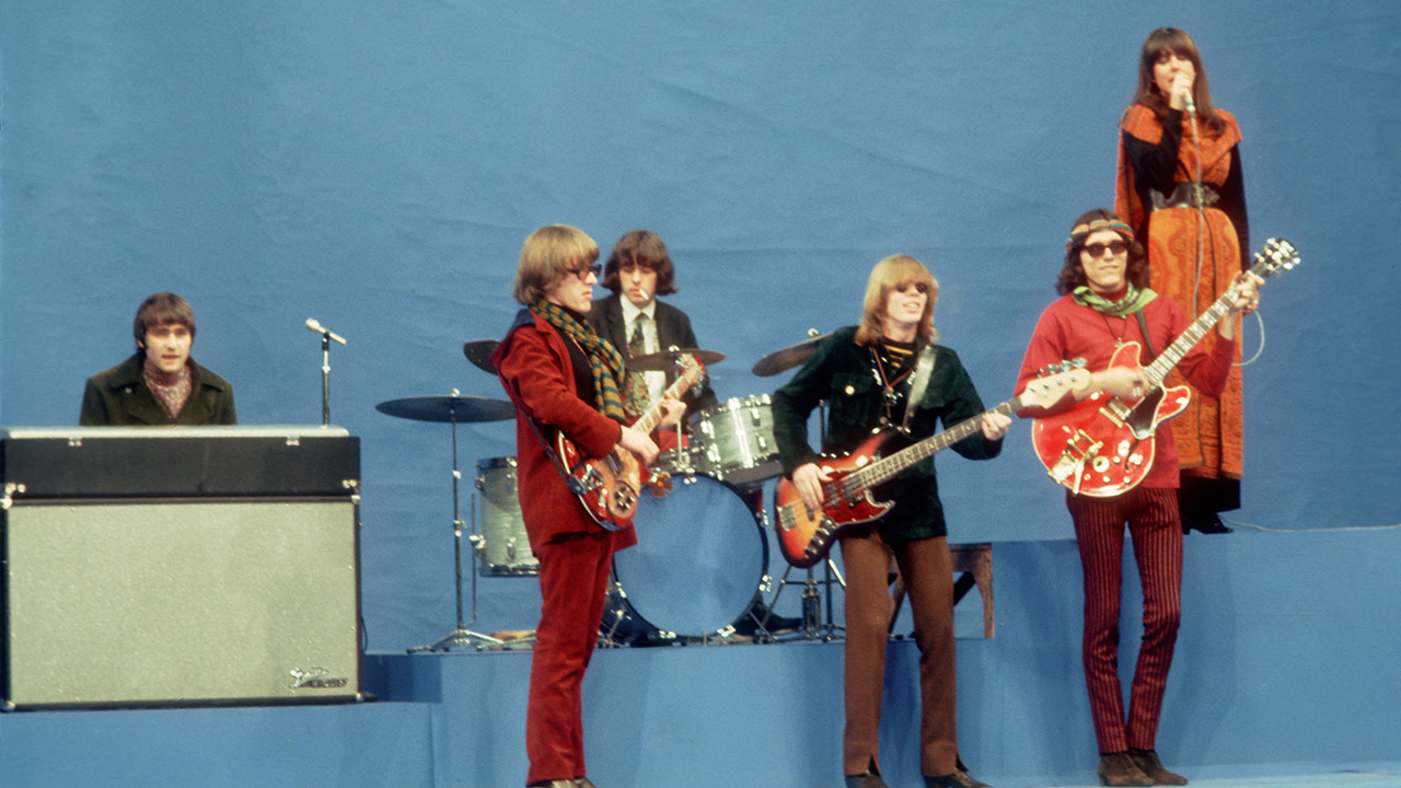 Jefferson Airplane band performing