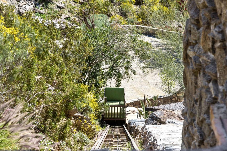 Suzanne Somers former funicular